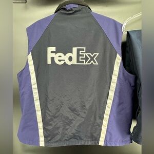 FedEx Vest Men's  XXL Winter Fleece Stan Herman